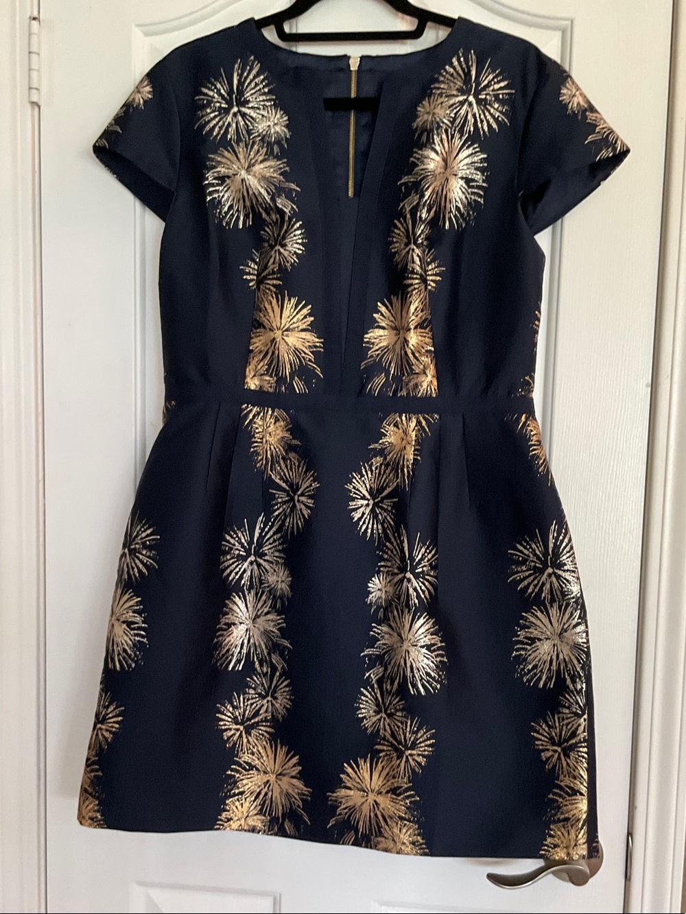 Ted Baker Tzalla Stardust Jacquard Dress size 5